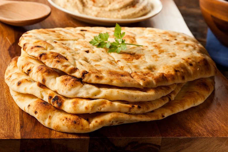 Naan Brot aus Indien