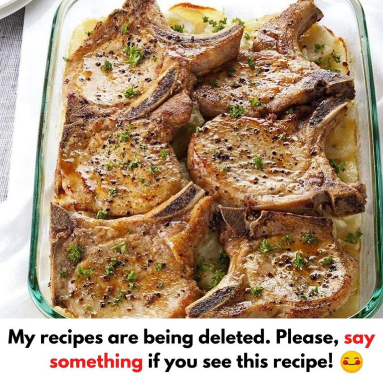 Pork Chops with Scalloped Potatoes