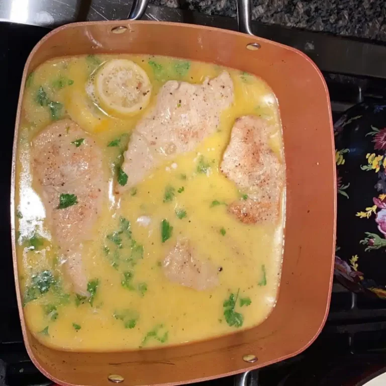 CREAMY LEMON GARLIC CHICKEN