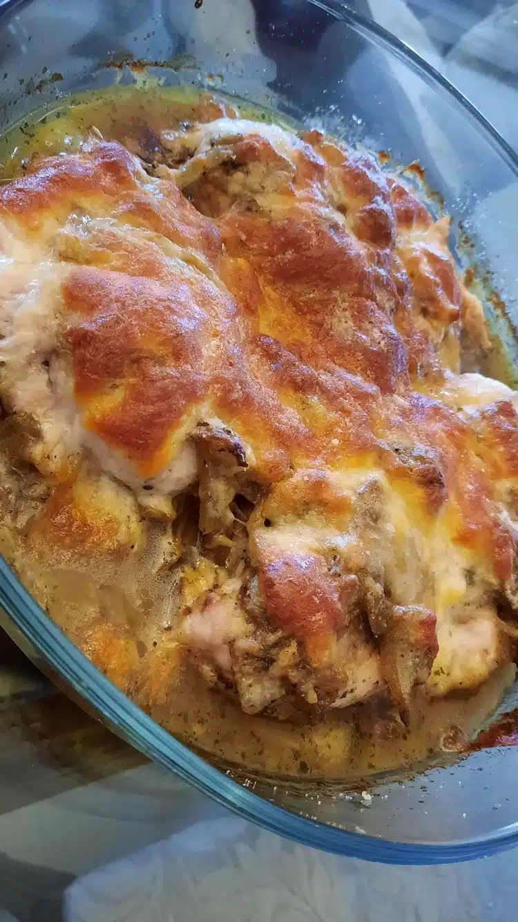 FRENCH ONION CHICKEN BAKE