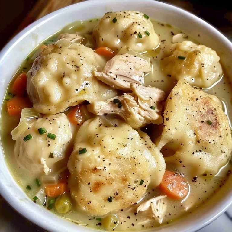 Homemade Chicken and Dumplings