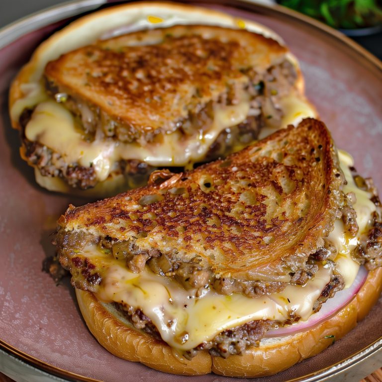 Patty Melt with Secret Sauce