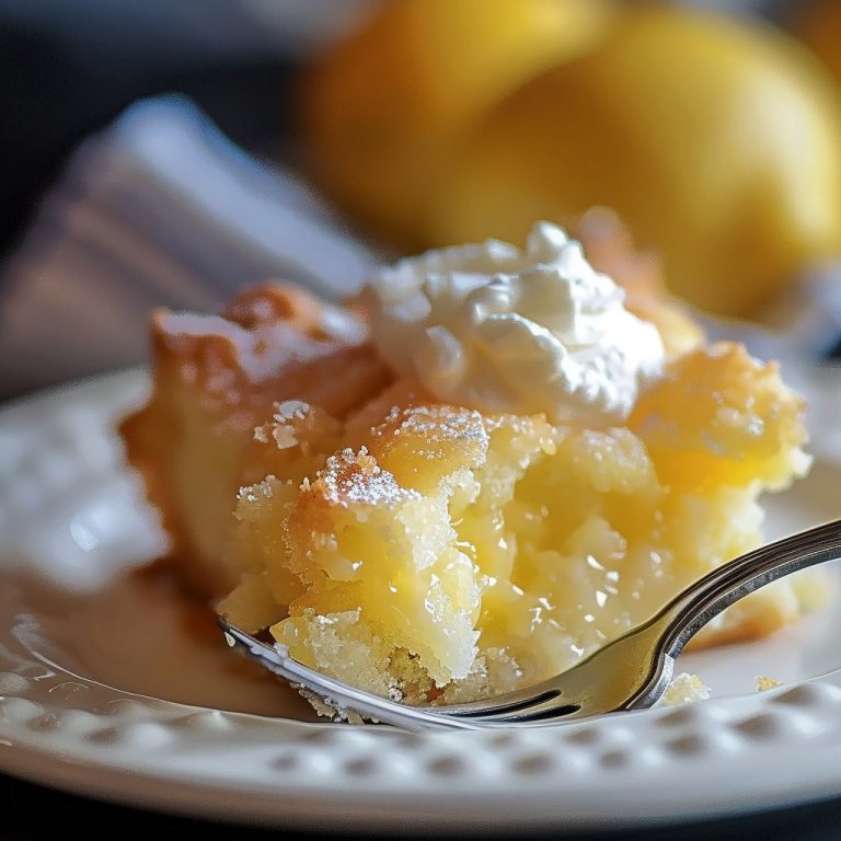Lemon Cream Cheese Dump Cake