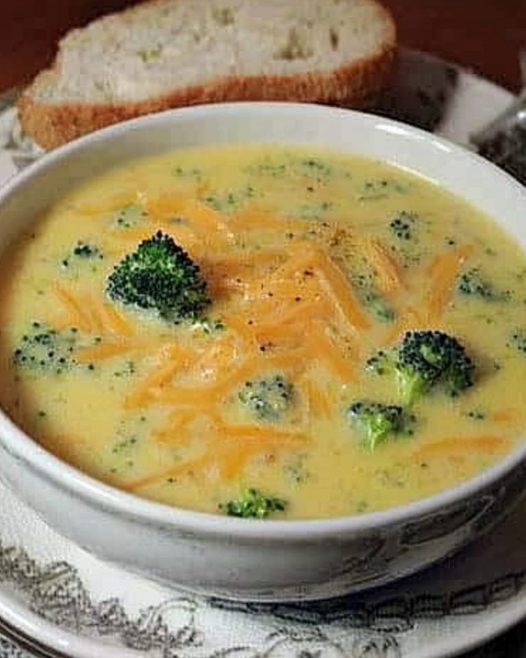 Broccoli cheddar soup recipe