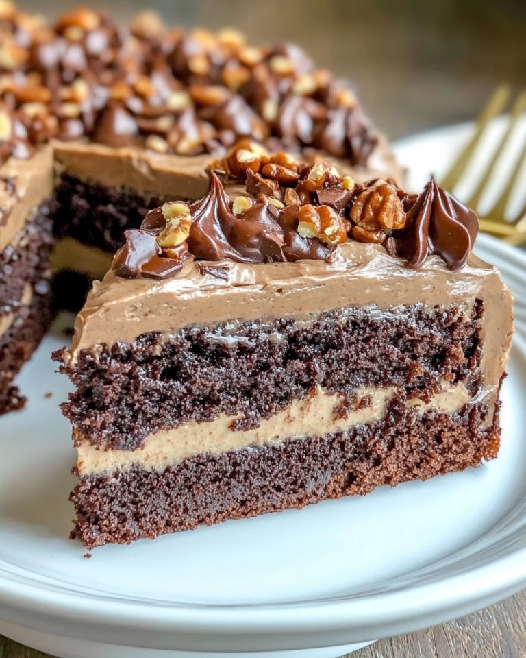 EASY HOMEMADE CHOCOLATE TURTLE CAKE – OMG