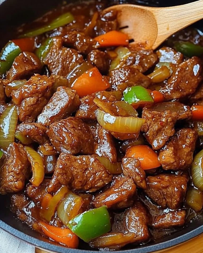 Chinese Pepper Steak with Onions