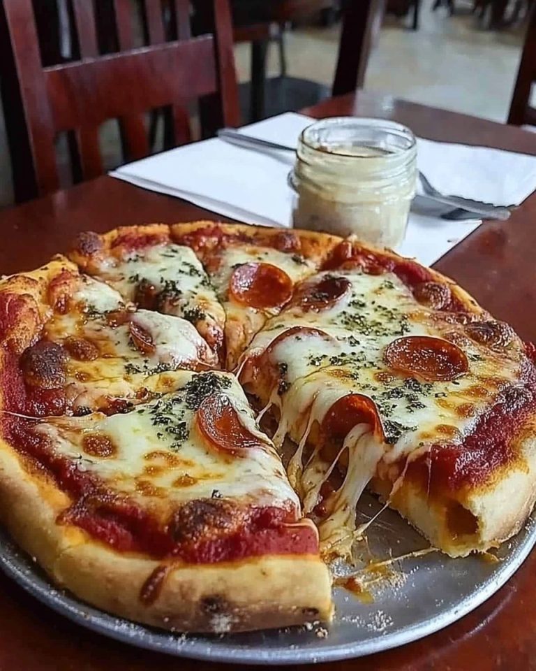 Homemade Chicago-Style Deep Dish Pizza