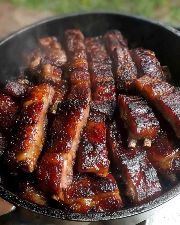 Maple Bourbon Pork Belly Burnt Ends