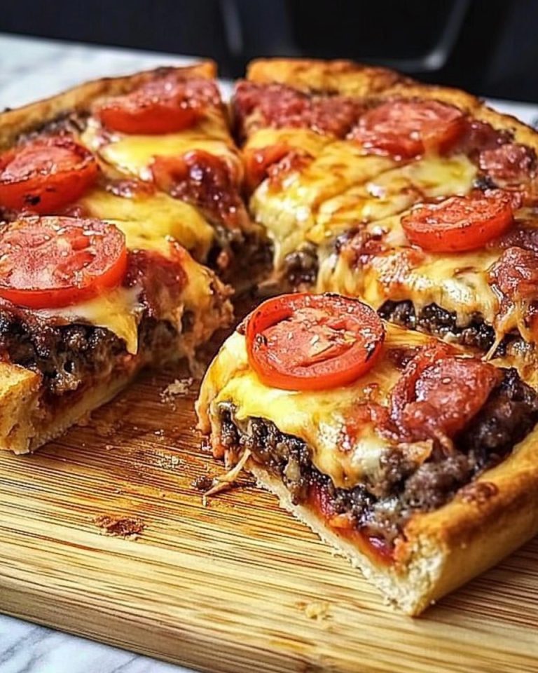 THE PIZZA BURGER PIE !