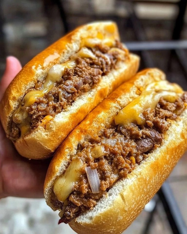 Philly Cheesesteak Sloppy Joes