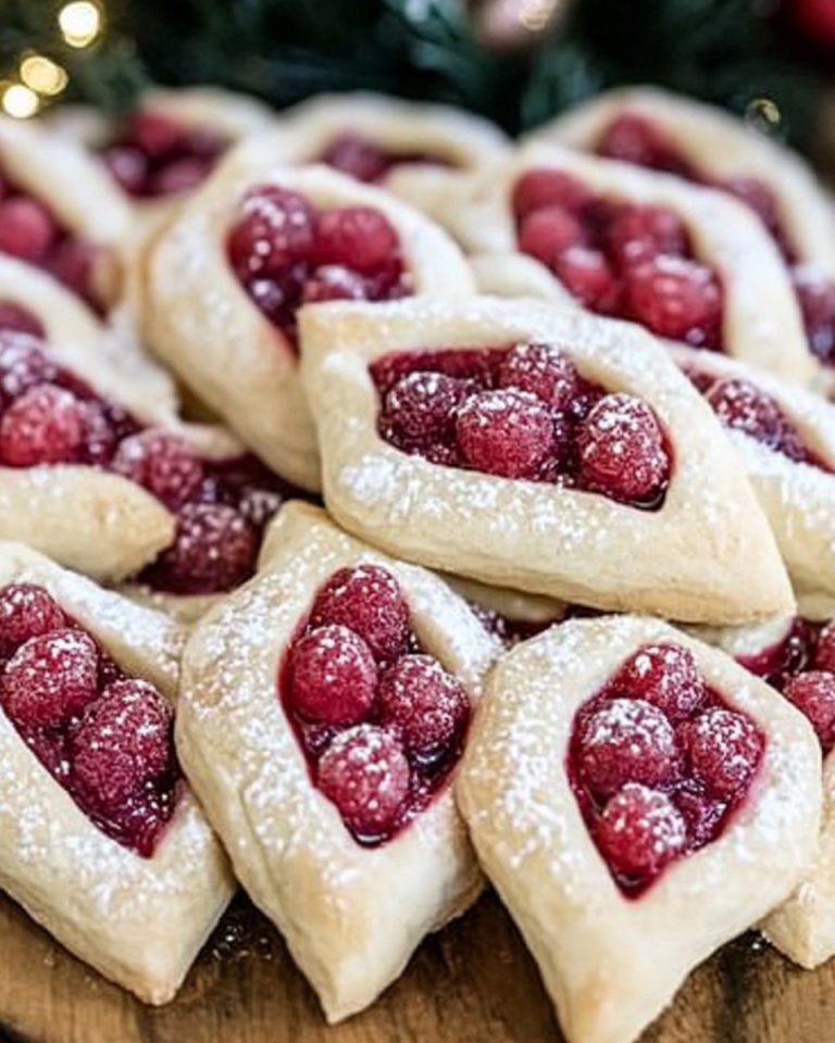 RASPBERRY BOW TIE COOKIES