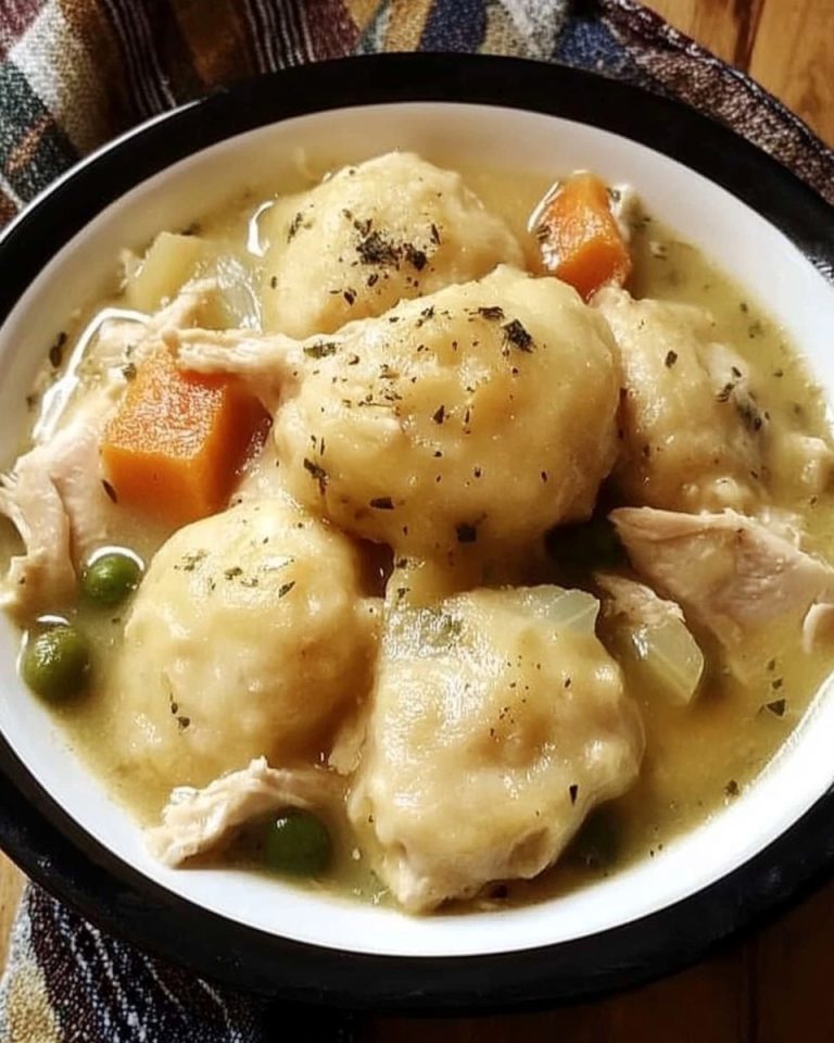 Slowcooker Chicken and Dumplings