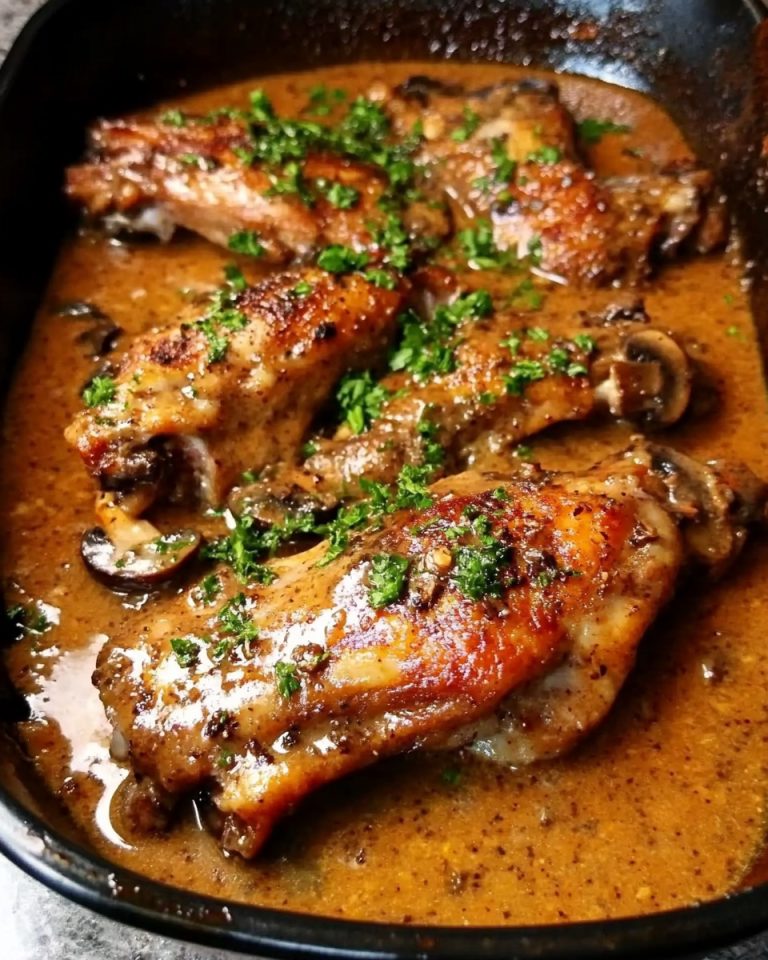 Discover the Delight of Turkey Wings with Mushroom Gravy