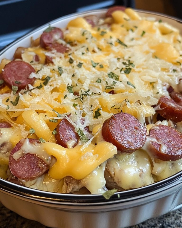 Kielbasa And Cheddar