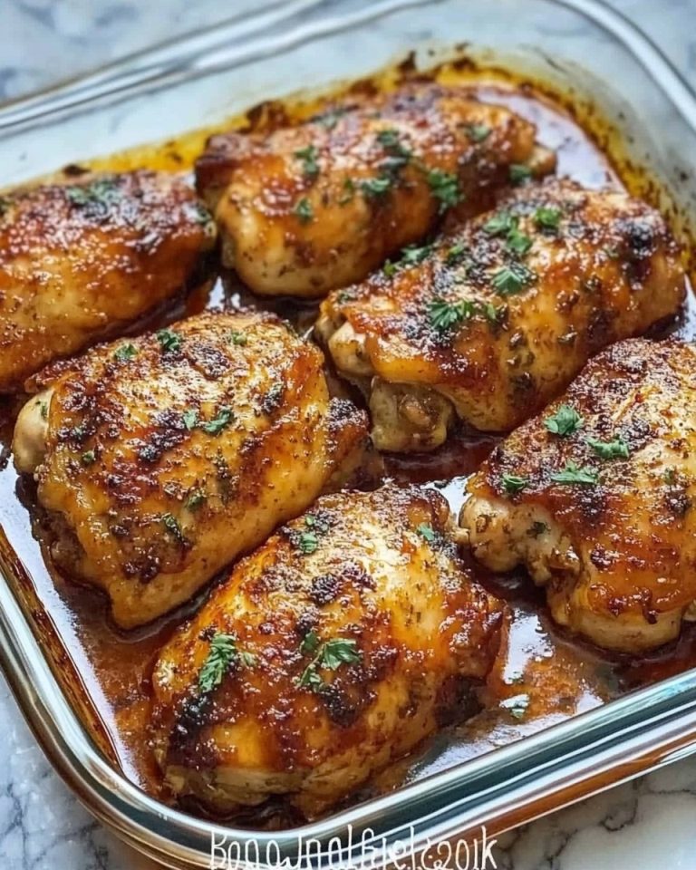 Baked Chicken Thighs
