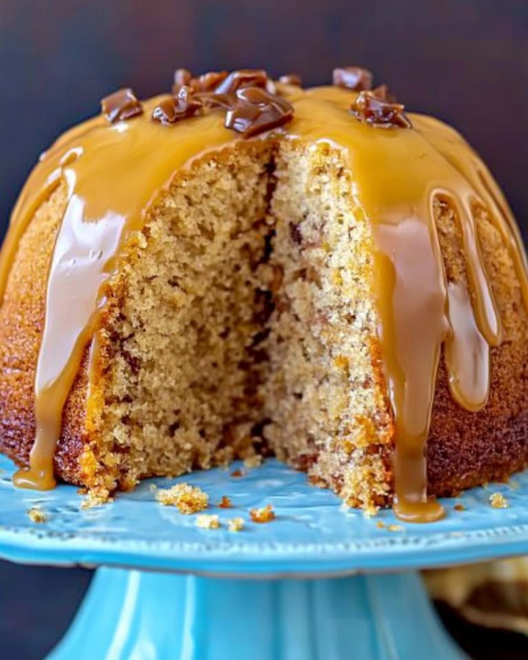 My Granddaddy’s Favorite Brown Sugar Carmel Pound Cake For Those Who Enjoy Flavor