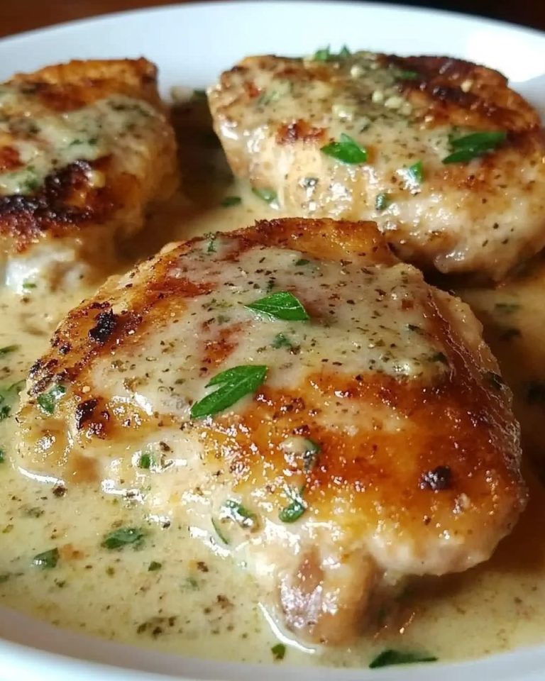 CREAMY GARLIC BUTTER PARMESAN CHICKEN