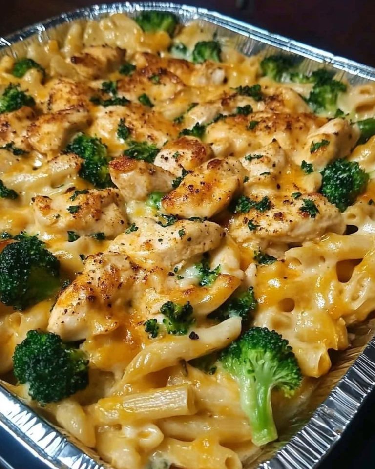 Cajun Chicken An Broccoli Alfredo