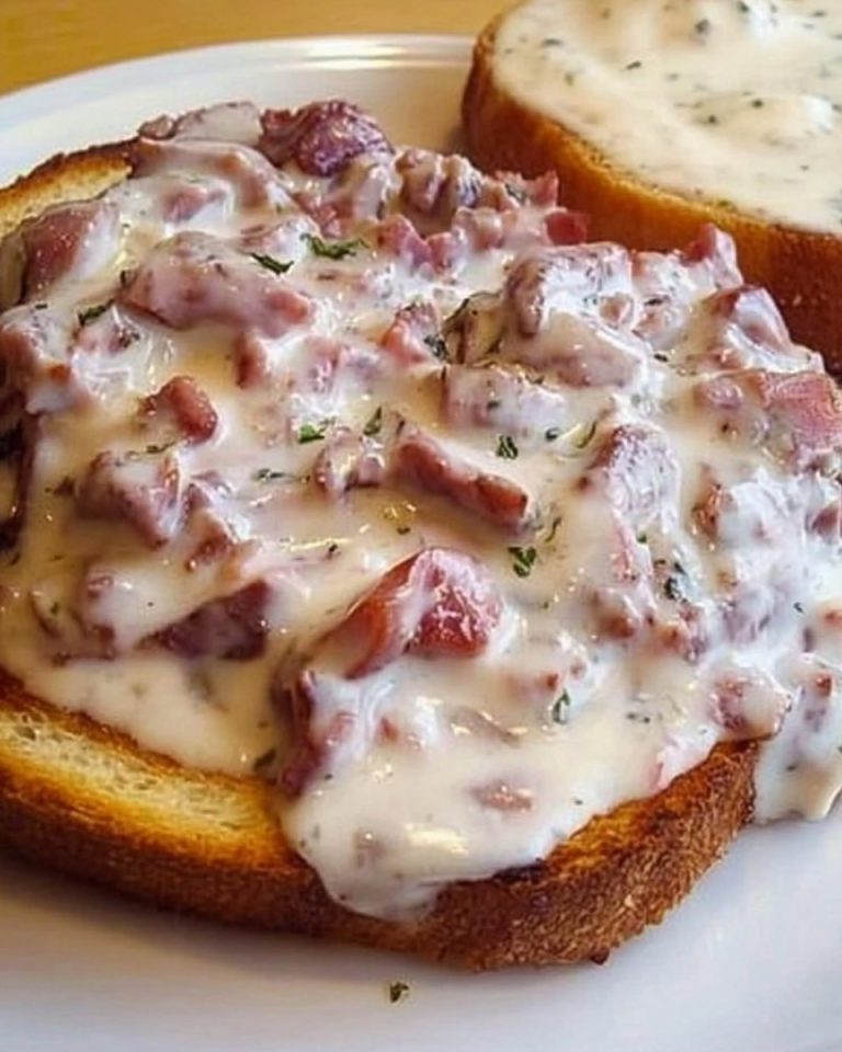 Creamed Chipped Beef on Toast