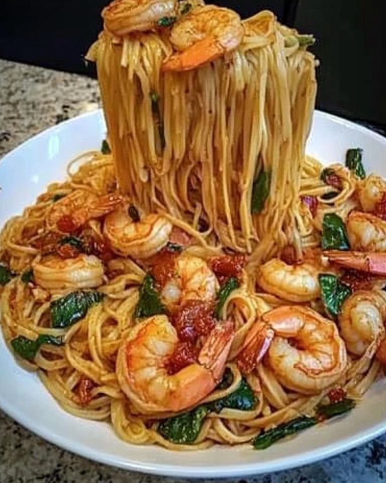 Garlic Shrimp Pasta