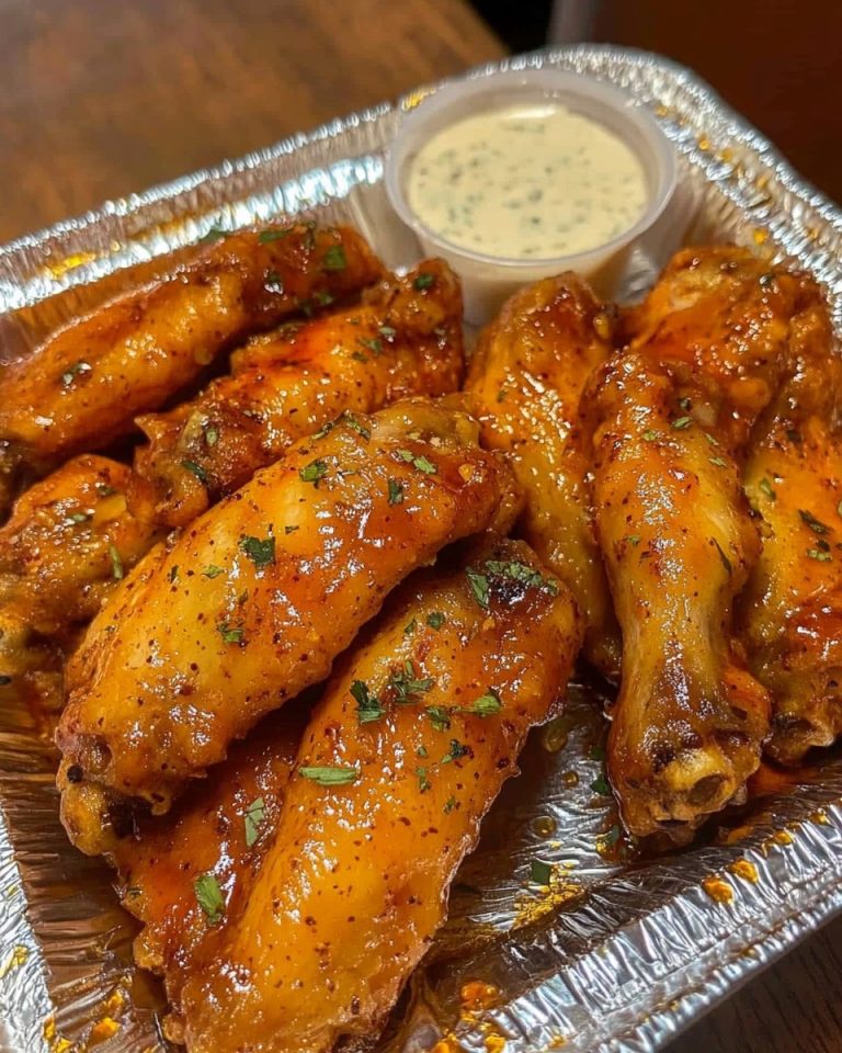 LEMON PEPPER WINGS – BAKED OR AIR FRIED!