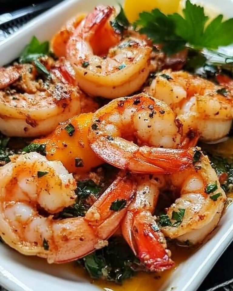 SHRIMP LOADED SWEET POTATO