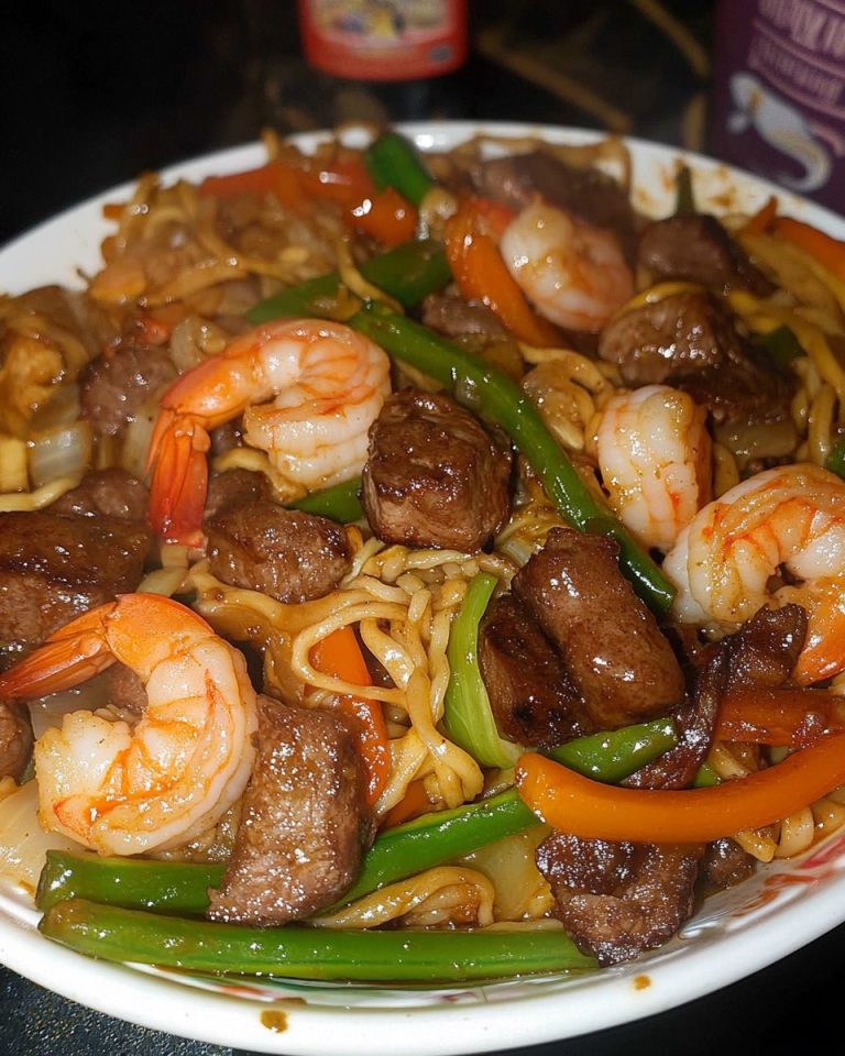 Steak and Shrimp stir fry recipe Here’s the recipe