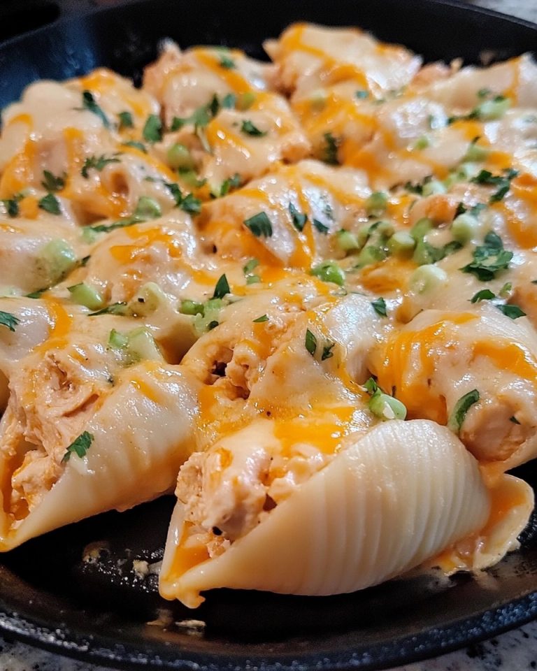 Stuffed Buffalo Chicken Shell