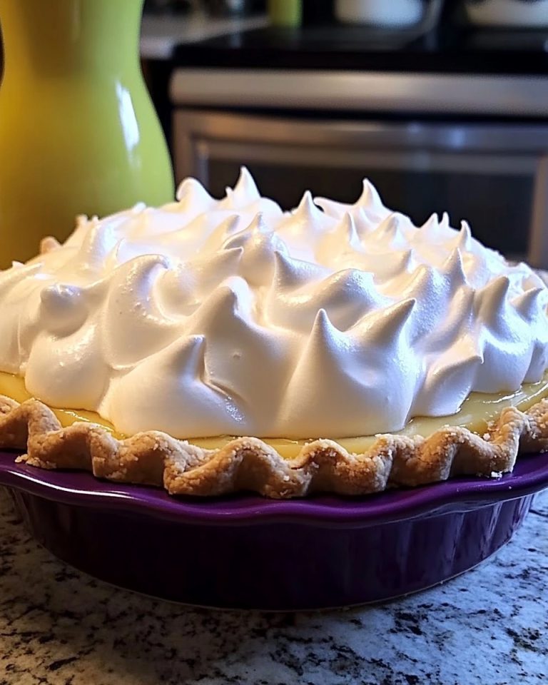 Lemon meringue pie