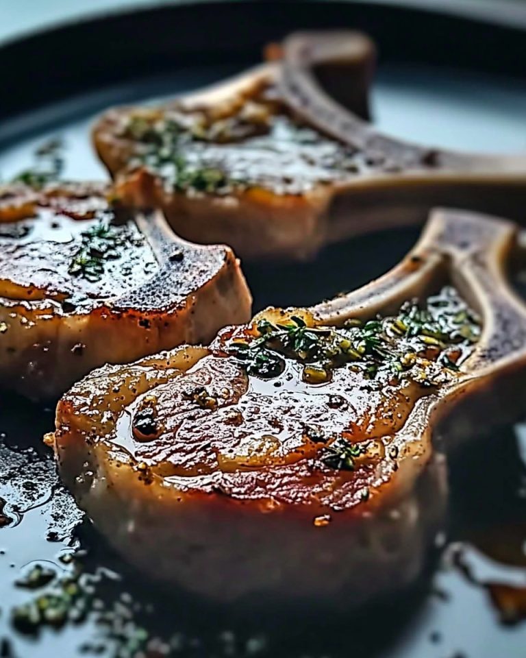 Garlic Herb Lamb Chops
