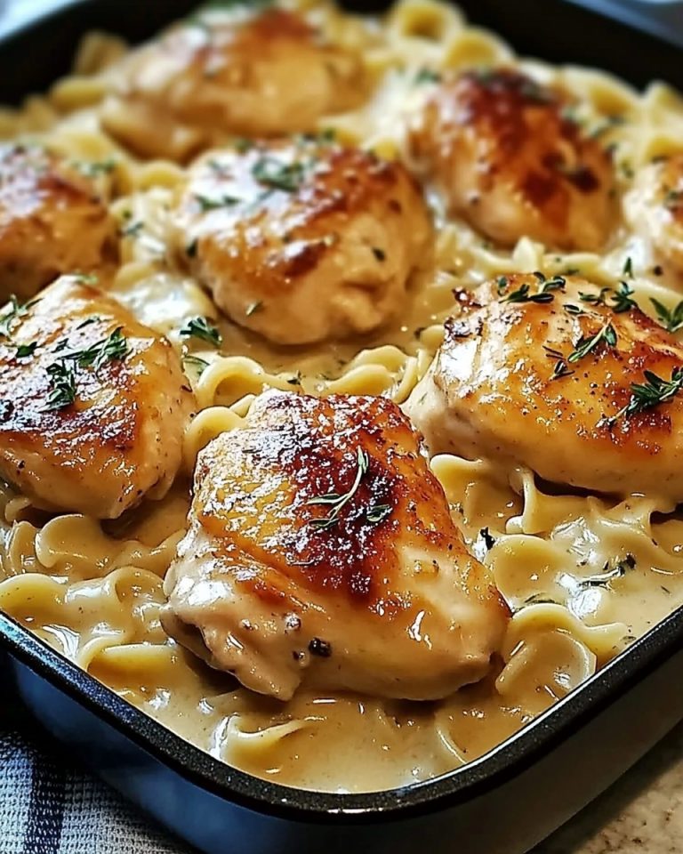 One-Pan Chicken with Buttered Noodles