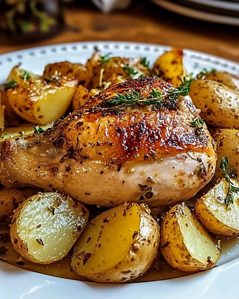 Roasted Garlic Chicken and Potatoes
