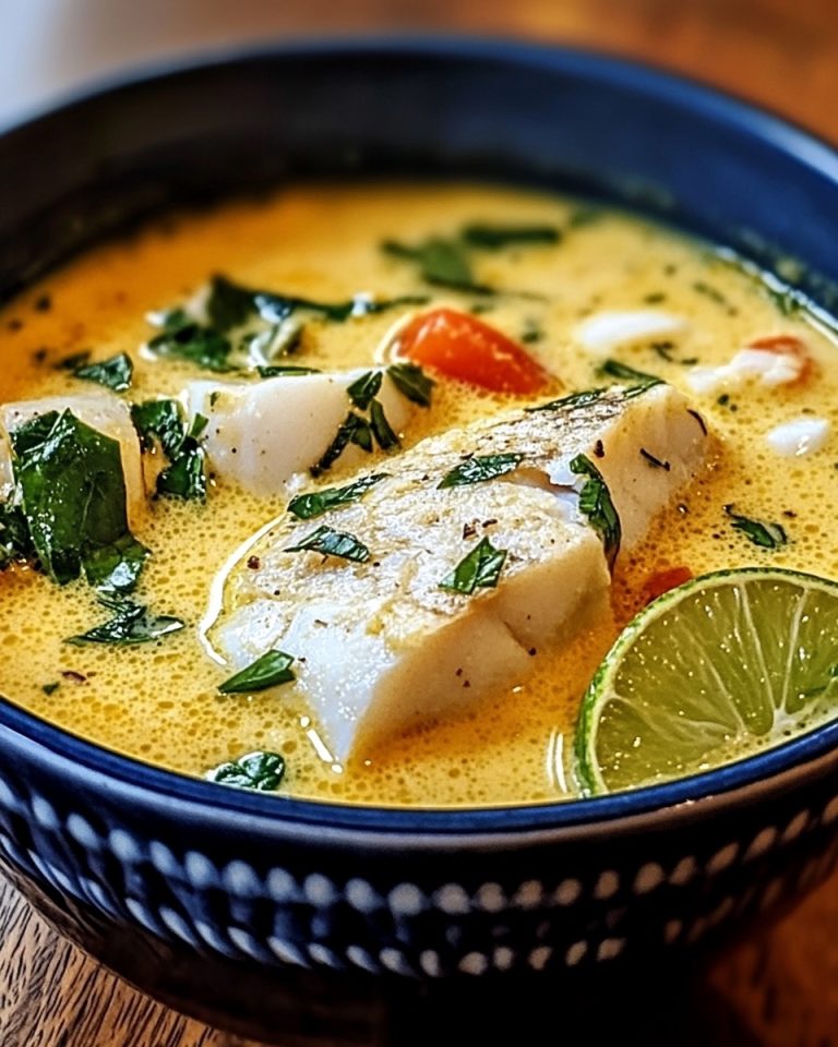 Coconut Lime Fish Soup