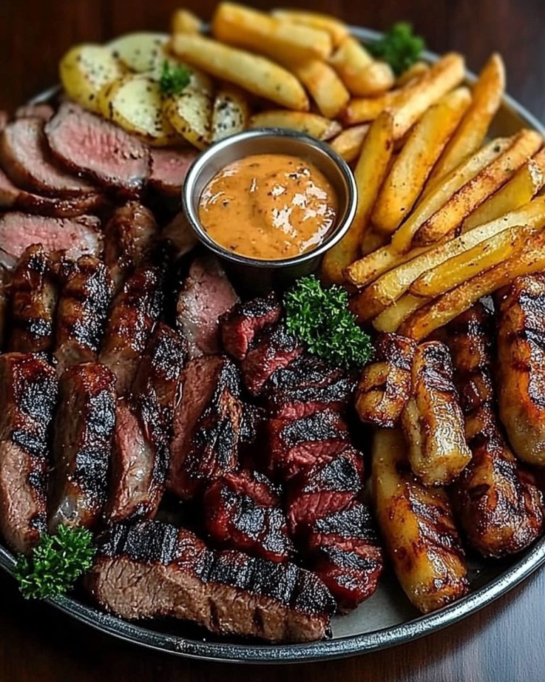 Mixed Grill Platter with Fries