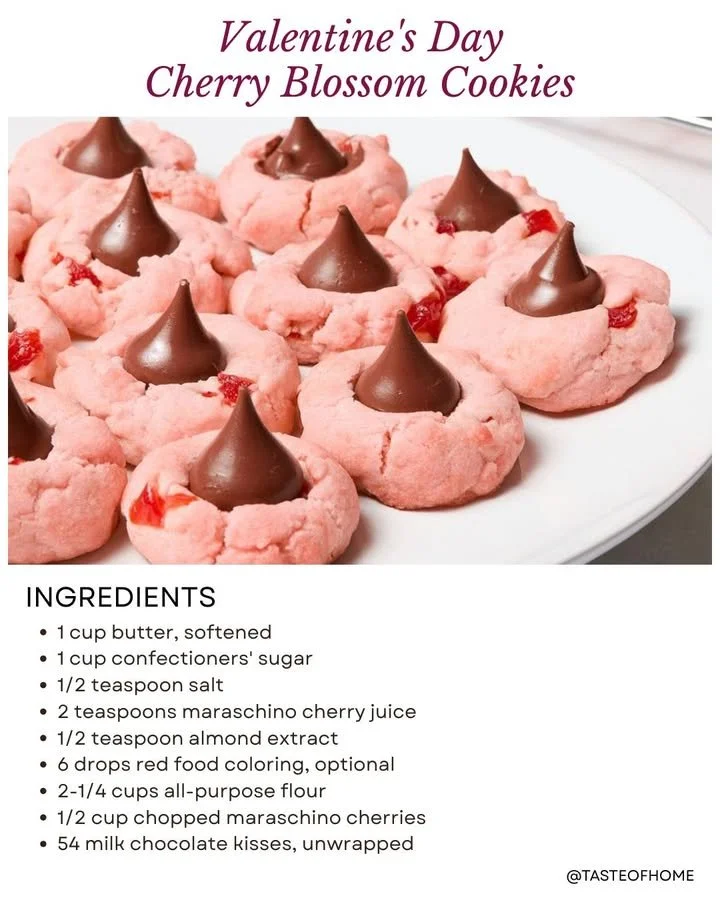 Cherry Blossom Cookies