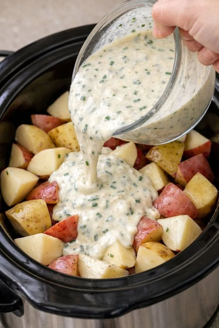 Creamy Slow Cooker Potatoes