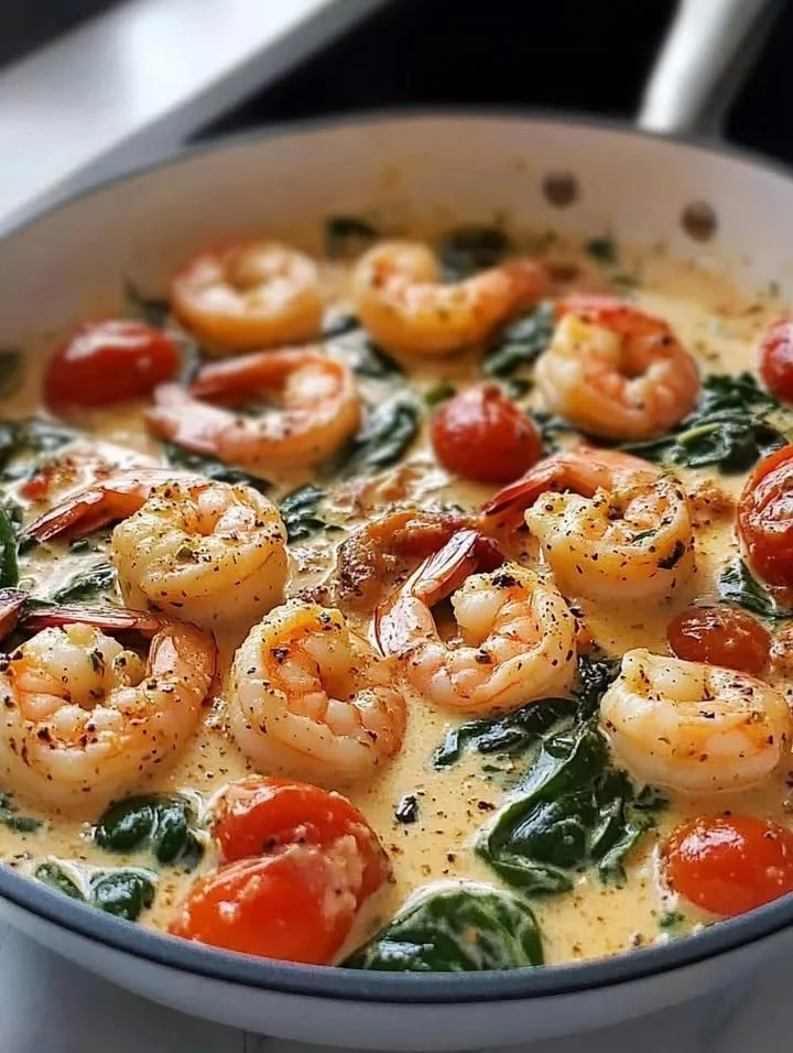 Creamy Tuscan Shrimp