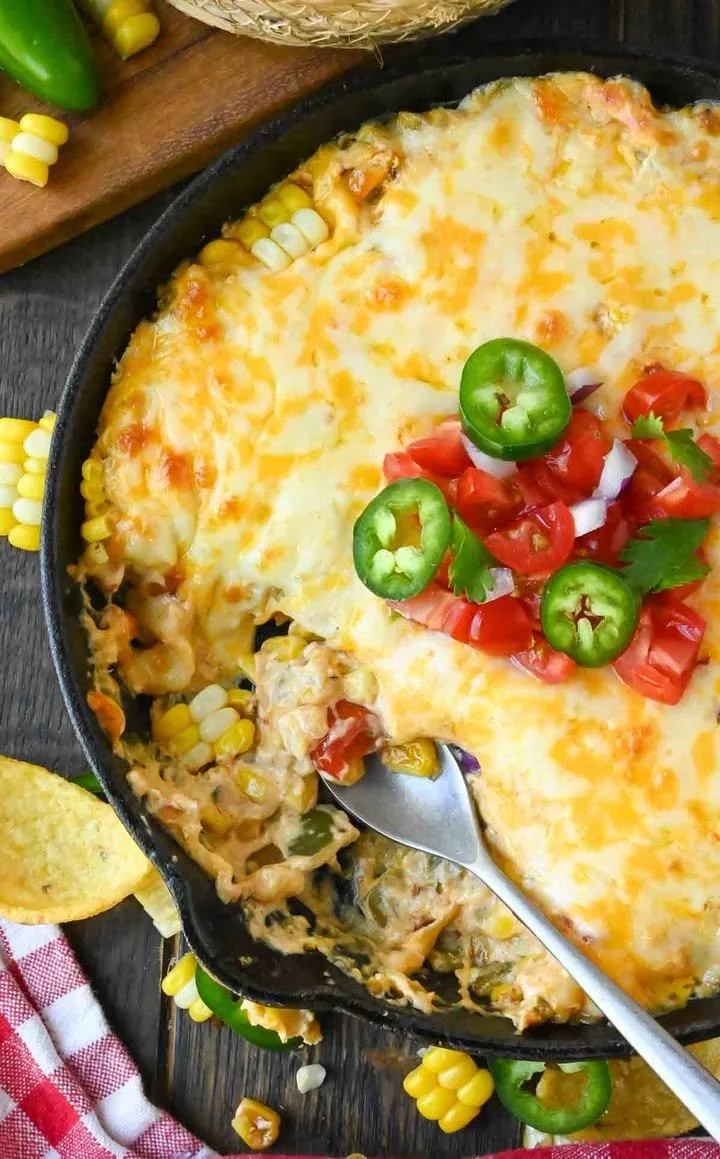 Hot Jalapeño Corn Dip