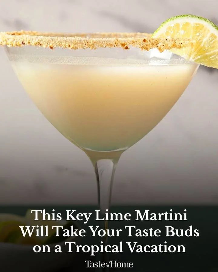 Key Lime Martini