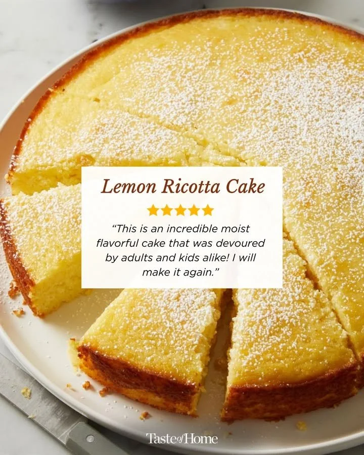Lemon Ricotta Cake