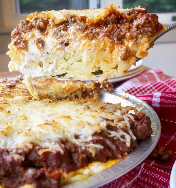 A hearty casserole dish for meal trains, perfect for comforting support meals.