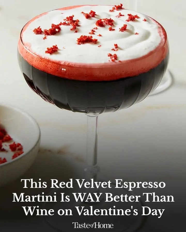 Red Velvet Espresso Martini