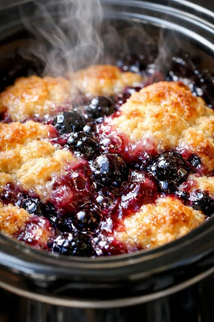 Summer in Winter Berry Cobbler